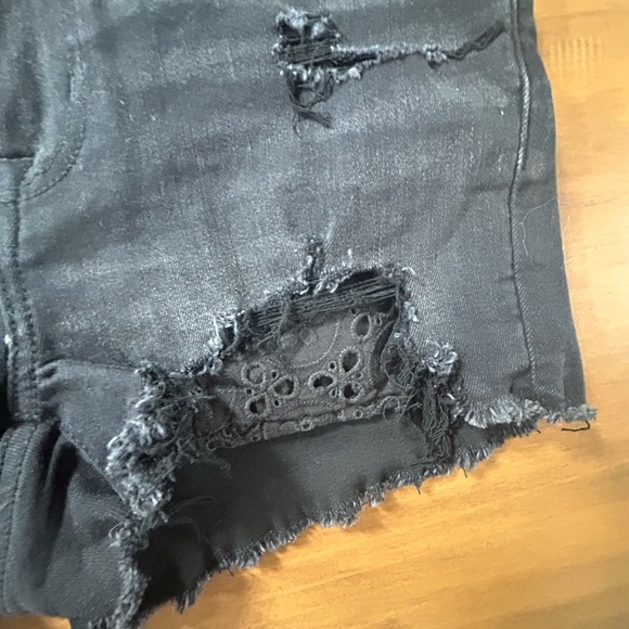 NWOT AE Next Level High-Waisted Denim Short - Picture 6 of 16